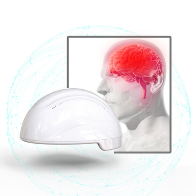 810nm υπέρυθρο κράνος αποκατάστασης τραυματισμών εγκεφάλου για Parkinson την επεξεργασία