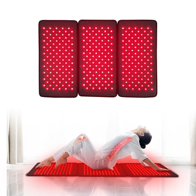 Wellness φυσική θεραπεία φωτογραφιών φορετών κόκκινου φωτός λαμπτήρων μαξιλαριών 660nm 850nm υπέρυθρη