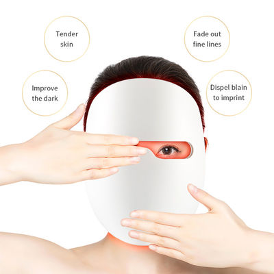 Επισκευή 7 δερμάτων χρώματος Φωτοθεραπεία του προσώπου μασκών μάσκα προσώπου χρωστικών ουσιών οδηγημένη αφαίρεση ελαφριά