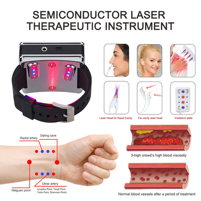 Φορητό Suyzeko Laser Υπερτασική Παρακολούθηση Φωτονικό Φως Φυσικοθεραπεία 650nm